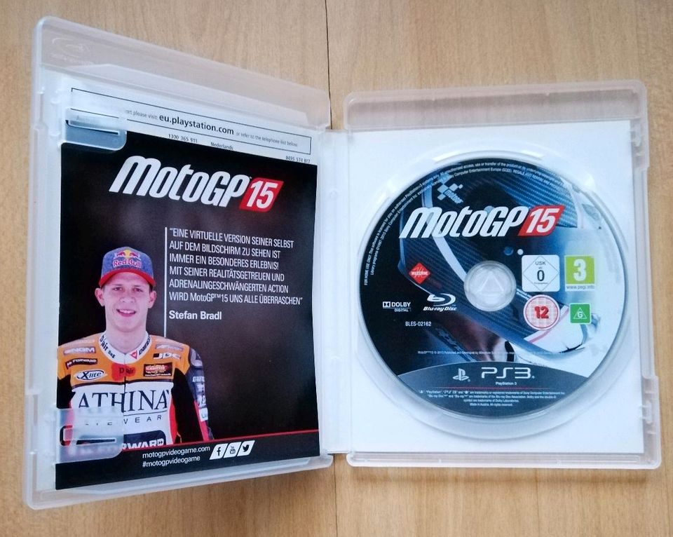 Playstation 3 PS3 Moto GP 15 Top Zustand! RAR in Ludwigsfelde