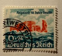 121. Briefmarke Deutsches Reich Helgoland gestempelt Niedersachsen - Diepholz Vorschau