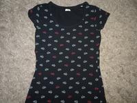 OVS T-Shirt mit Herzen als Brille Gr. XS H&M TOP!!!!!!!!!!!!!!!!! Bayern - Schirmitz Vorschau