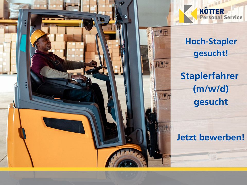 Staplerfahrer (m/w/d) in Iserlohn ab 14,50€/Std. in Iserlohn