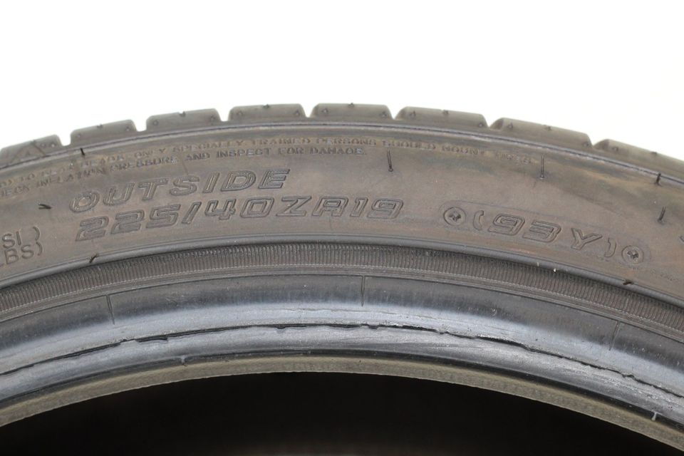 2 x 225/40 R19 93Y Sommerreifen Falken Azenis 6MM DOT20 in Brackenheim