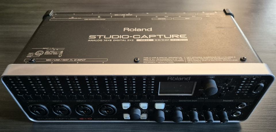Roland UA-1610 STUDIO-CAPTURE Audio Interface in Mainz
