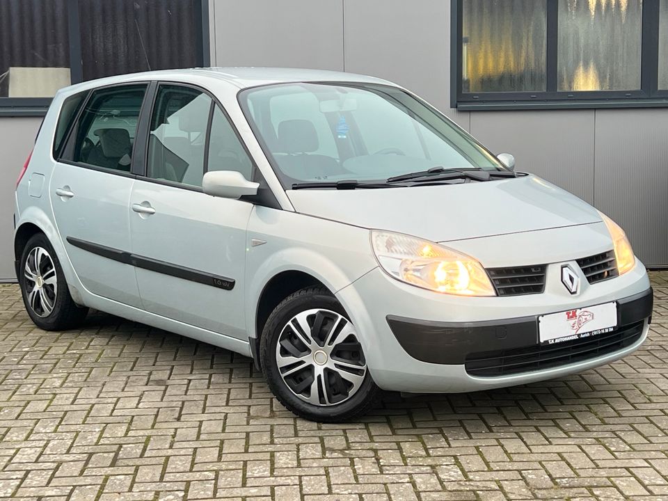 Renault Scenic II Emotion 1.6 TÜV NEU/S-HEFT/KLIMAANLAGE/M+S/MFL in Südbrookmerland