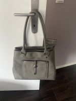 Damen Handtasche grau velour top Westerwaldkreis - Heiligenroth Vorschau