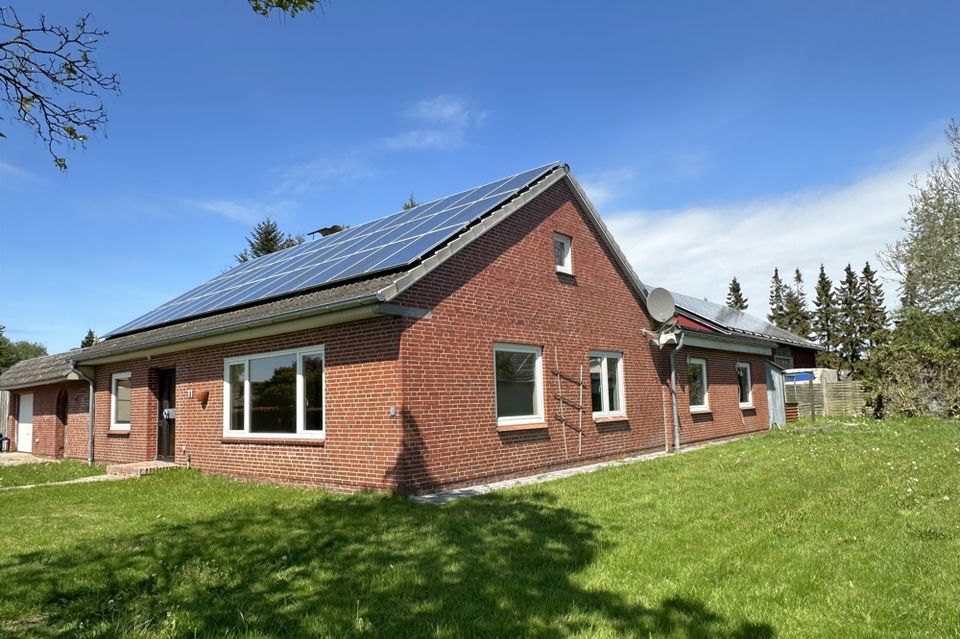 Ebenerdiges Wohnen in Sackgassenlage inklusive PV-Anlage 25920 in Risum-Lindholm in Risum-Lindholm