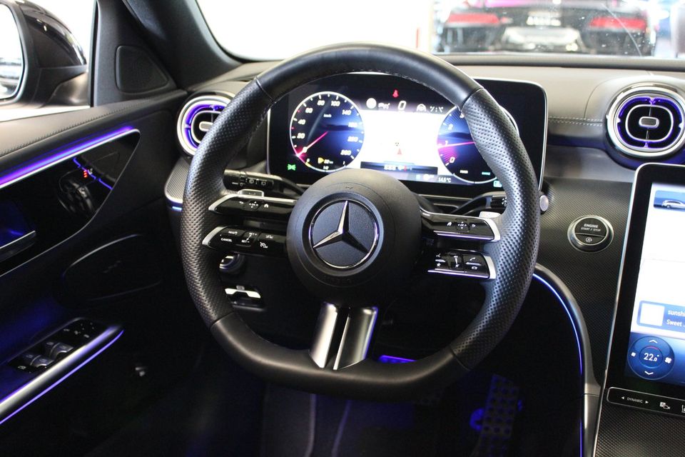 Mercedes-Benz C 300 T AMG 1.Hd,STHZG,Night,Sound,DISTRO,360°/MwSt in Geseke