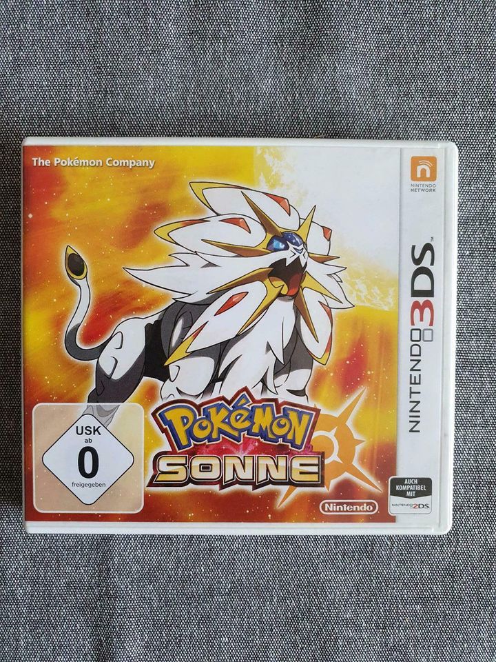 Nintendo 3DS, Pokemon Sonne in Kamp-Lintfort