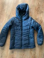 Steppjacke in grau blau Größe S mit Kapuze Niedersachsen - Uetze Vorschau