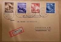 Brief Deutsches Reich, MichelNr 806 - 809, echt gelaufen, Berlin Mecklenburg-Vorpommern - Greifswald Vorschau