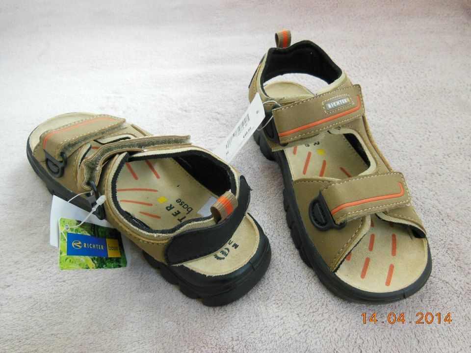 RICHTER Sandalen Markenschuhe Kinderschuhe Schuhe NEU Gr. 34 / M in Düsseldorf