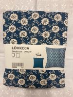 IKEA Lövkoja Kissenhülle Kissenbezug Blau Weiß Blümchen Brandenburg - Potsdam Vorschau