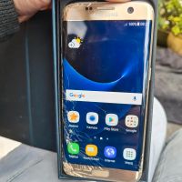 Galaxy S7 edge mit Glasbruch Nordrhein-Westfalen - Mülheim (Ruhr) Vorschau