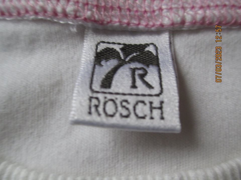 NEU: weißes Hemd, Marke Rösch, Baumwolle, Gr. XS/S (KZ KIs.) in Konz