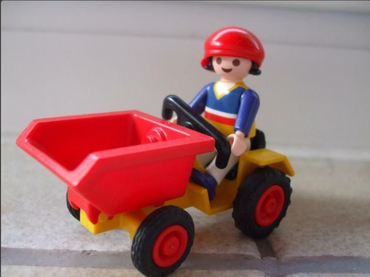 Playmobil 4600 Mädchen mit Dumper " inkl. Versand " in Bochum