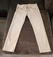 C&A Jeanshose Jeans Hose W32 L32 32/32 slim in beige Bayern - Olching Vorschau