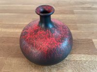 Vintage Vase Keramik Rot  schwarz Hamburg-Nord - Hamburg Fuhlsbüttel Vorschau