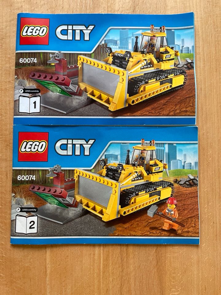 Lego City 60074 Bulldozer Baustelle in München