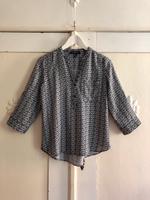 Gr. 36 Atmosphere Bluse Viskose Ornamente schwarz weiß Berlin - Wilmersdorf Vorschau