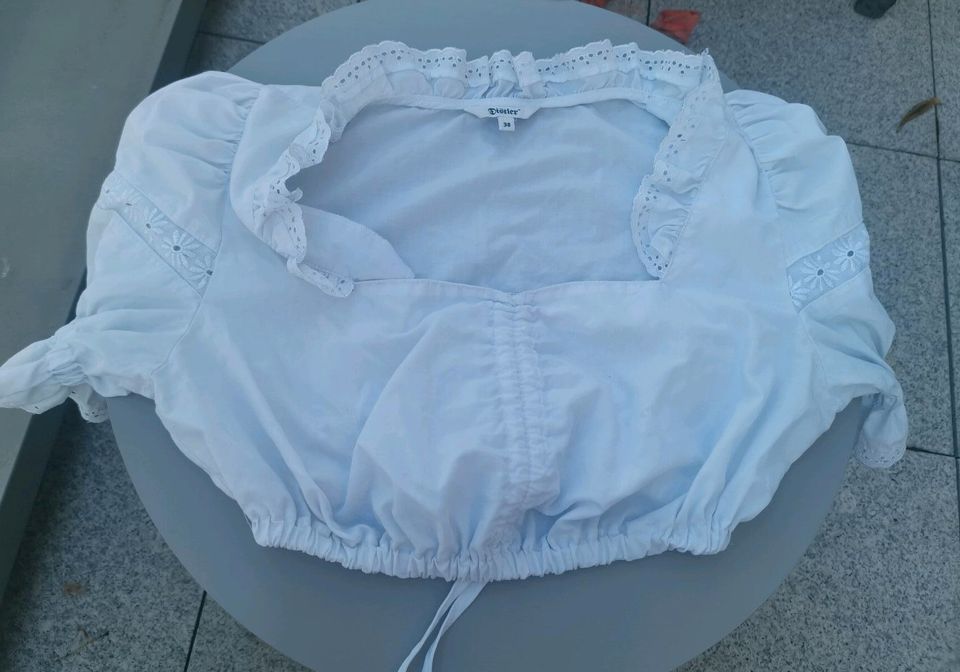 Dirndlbluse Dirndl Bluse distler 38 lochspitze in München