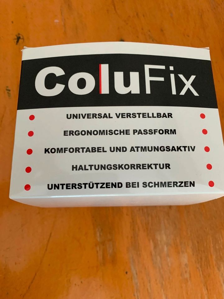ColuFix Rückenstütze / Geradehalter schwarz, neu in Wuppertal