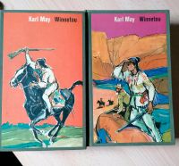 Alte Karl May Bücher, Winnetou Teil I bis III Hessen - Dautphetal Vorschau