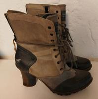 Mustang Schuhe Ankle Boots Stiefeletten 38 Neu beige grau schwarz Bayern - Stegaurach Vorschau