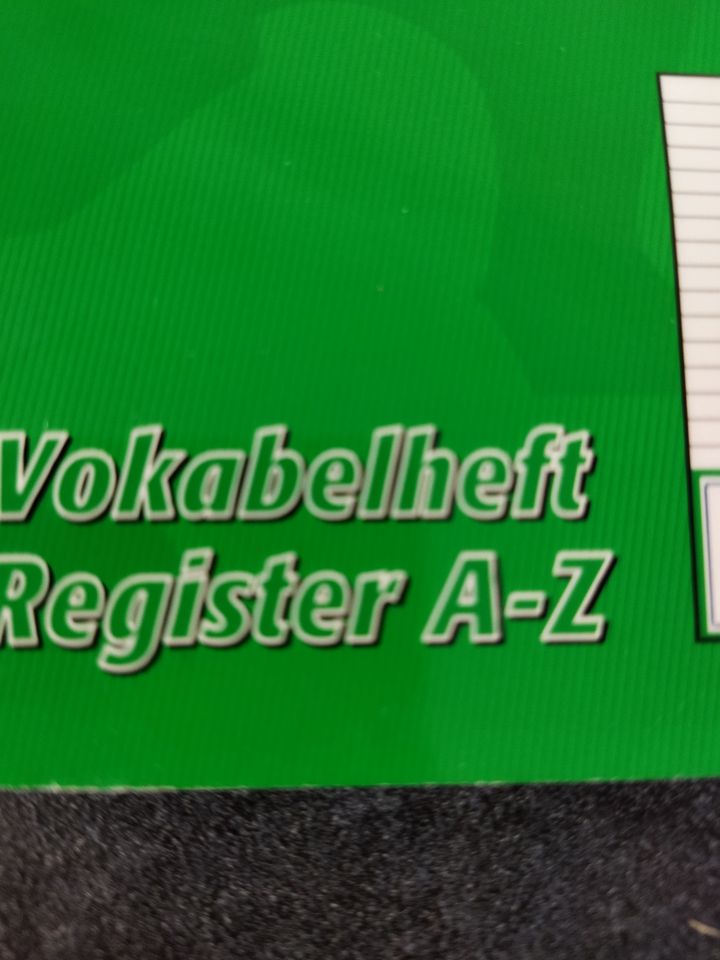 Oxford Vokabelheft mit Register, grün in Zwochau