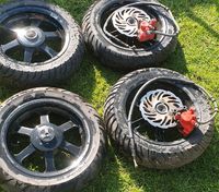 Verkaufe 4 Roller Reifen Niedersachsen - Moormerland Vorschau