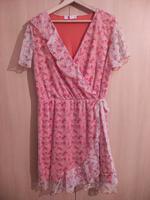 Leichtes Sommerkleid mit Blumenmuster, Raffungen und Schleife Bayern - Weißenhorn Vorschau