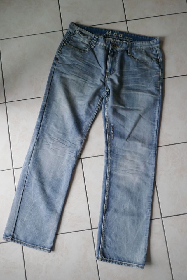 Super Zustand M.O.D Miracle of Denim Jeans Hose 36/32 Robust in Teningen