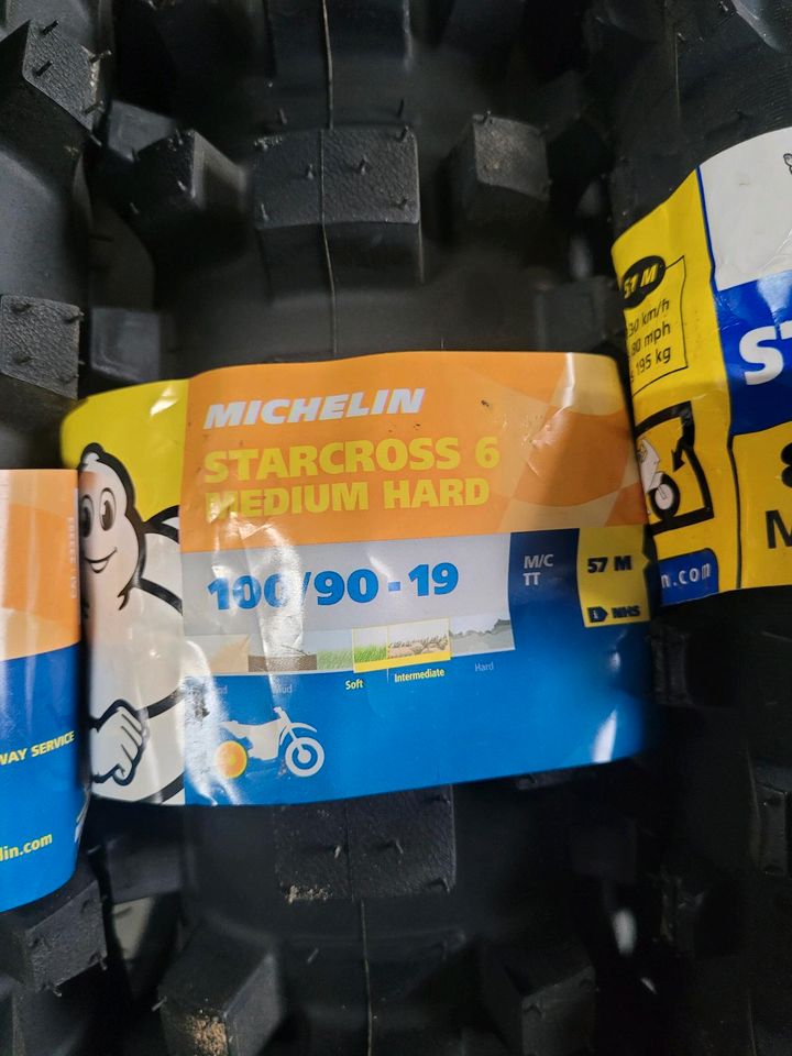 Michelin Starcross 5 und 6 MX Reifen in Dipperz