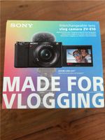 OVP Sony ZV-E10 Zoom Lens Kit + Sony Selfie Handgriff & Extras Schleswig-Holstein - Treia Vorschau
