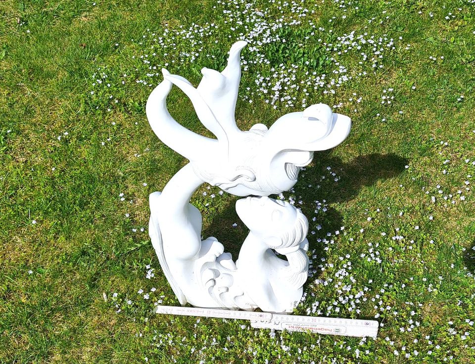 Garten Skulptur Fantasy Figur Gartenfigur Statue Deko Dekoration in Grafing bei München