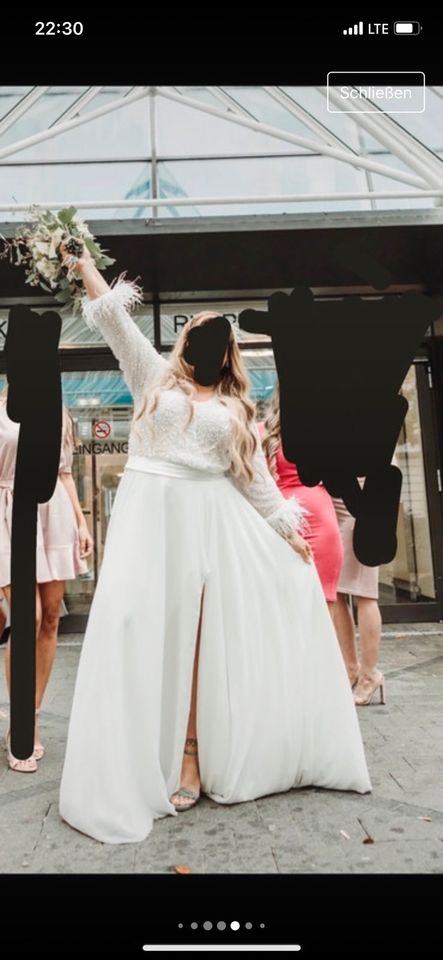 SALE*Standesamtkleid Hochzeitskleid weißes Kleid in Berlin