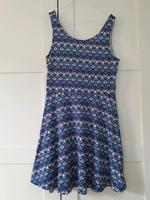 Trägerkleid blau gemustert H&M Größe 40 Brandenburg - Kremmen Vorschau