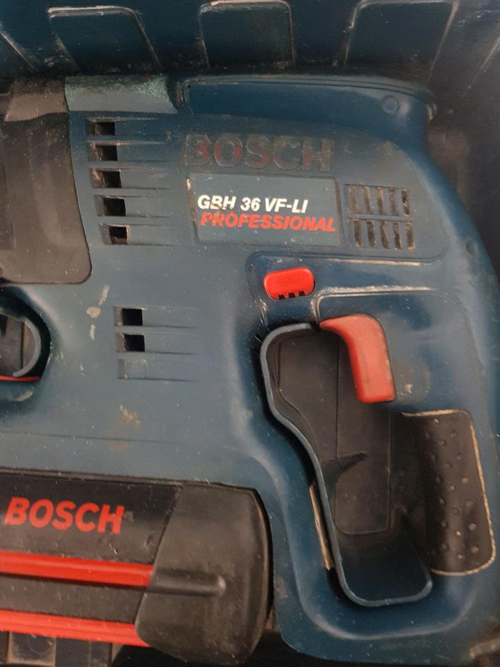 Bosch GBH 36 VF-LI Akku Kombihammer Bohrhammer + Zubehör in Emmerzhausen