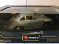 Burago 1:18 Porsche Silber 356 B coupe Originalverpackt Baden-Württemberg - Korntal-Münchingen Vorschau