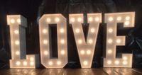 XXL LOVE Buchstaben für Hochzeiten zu verkaufen Saarland - Beckingen Vorschau