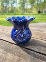 Guldkroken Keramik Schweden Vintage Blumenvase Vase Royal Blau Schleswig-Holstein - Lübeck Vorschau