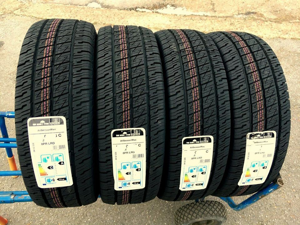 4x 225/55 R17C 109/107T UNIROYAL by Continental ➡️ NEU ALLWETTERREIFEN  REIFEN GANZJAHRESREIFEN GANZJAHRES ALLWETTER