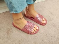 Badelatschen Badeschlappen Sandalen Rosa Gr.39 Glitzer Pink Nordrhein-Westfalen - Hagen Vorschau