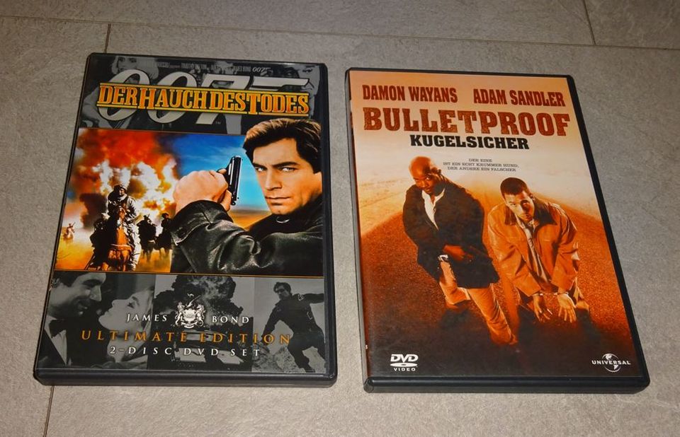 2 DVD´s Der Hauch des Todes/2 DVD´s + Bulletproof Kugelsicher in Elsenfeld