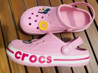 ❤️ Crocs Bayaband Clog rosa 4x Jibbitz Anstecker Gr. 34/35 Baden-Württemberg - Pforzheim Vorschau