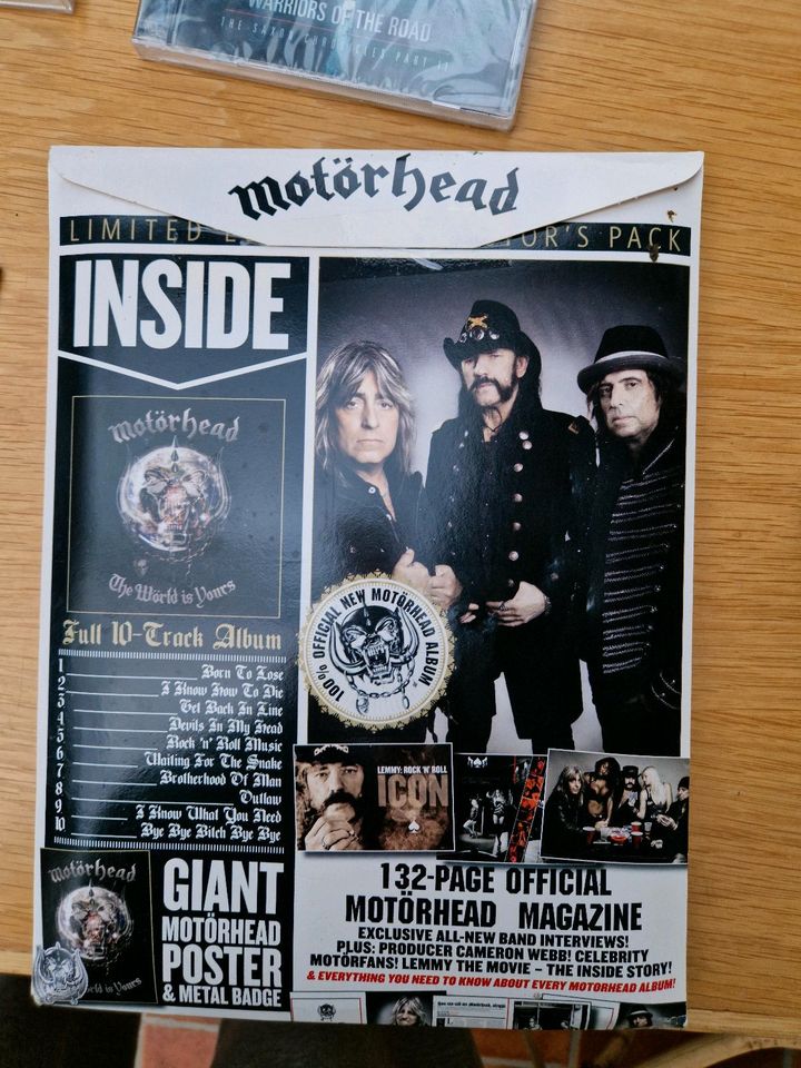 Motörhead Limited Edition Album in Südlohn