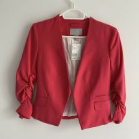 Pinkfarbener kurzer Blazer mit gerafften Ärmeln Größe XS neu Schleswig-Holstein - Norderstedt Vorschau