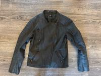 Jacke Only Gr. 42 anthrazit Bikerjacke Lederjacke Saarland - Schwalbach Vorschau