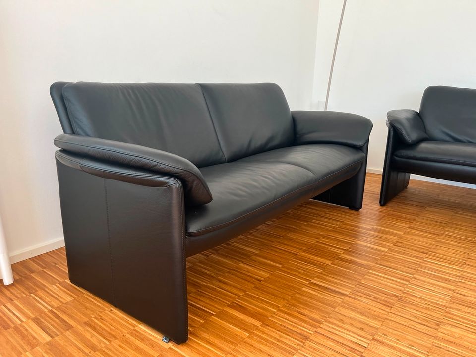 Catalpa Sofa 2 x 2,5 Sitzer von Leolux in Leder in Ulm