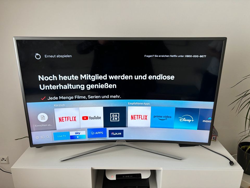 SAMSUNG 50ZOLL CURVED SMART TV MIT WLAN in Gehrden