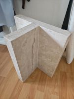 Marmor Tischfuß Block T Form Tisch beige Nordrhein-Westfalen - Lichtenau Vorschau