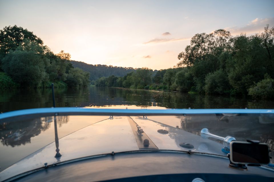 Seestar V495 Motorboot Boot Unikat mit Trailer Mercruiser 3.0L in Göttingen